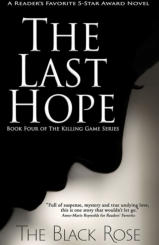 black and white silhouette of a woman's face with a blured background